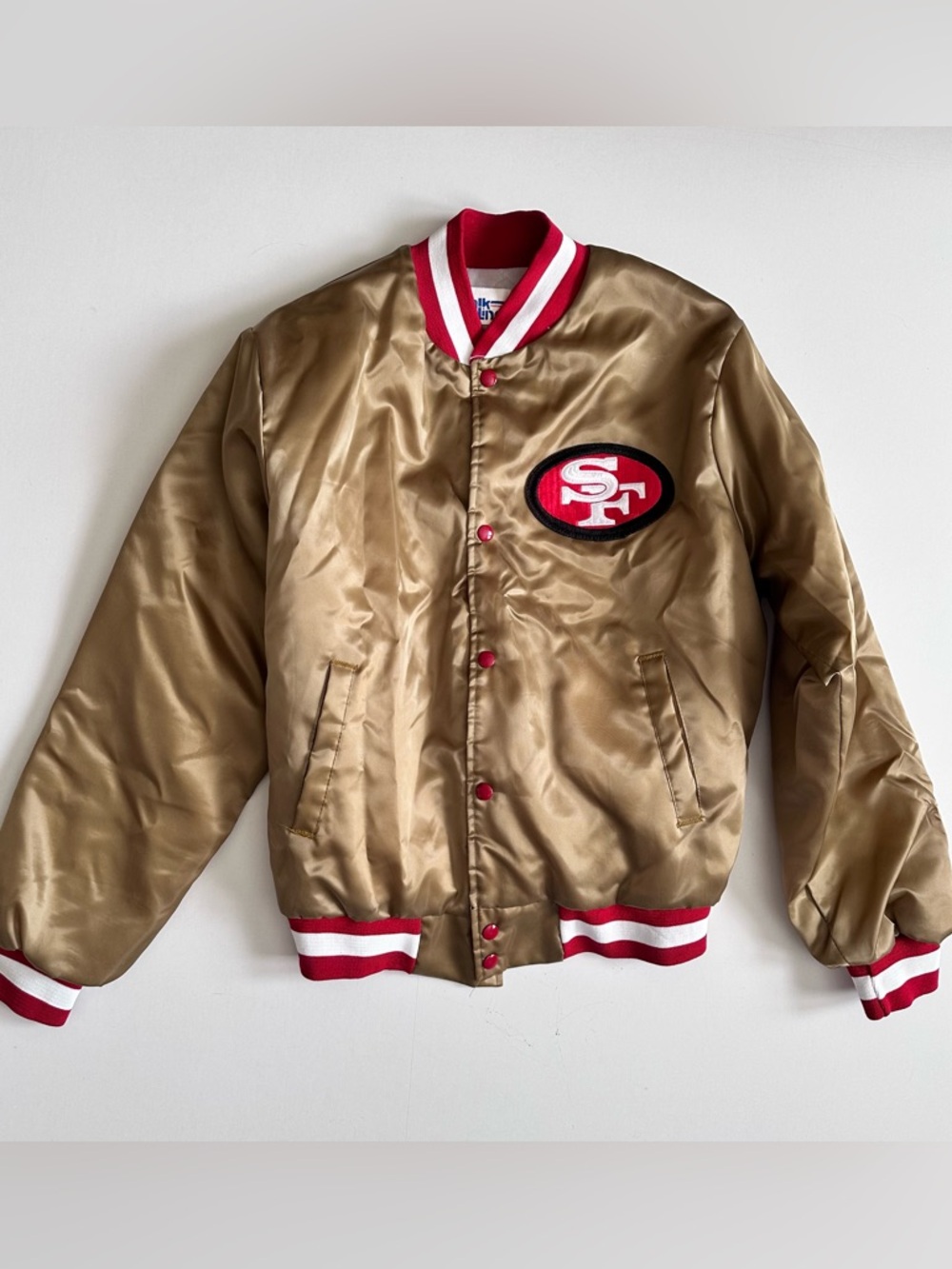 Chalk Line San Francisco Vintage Bomber Jacket Size Medium Young